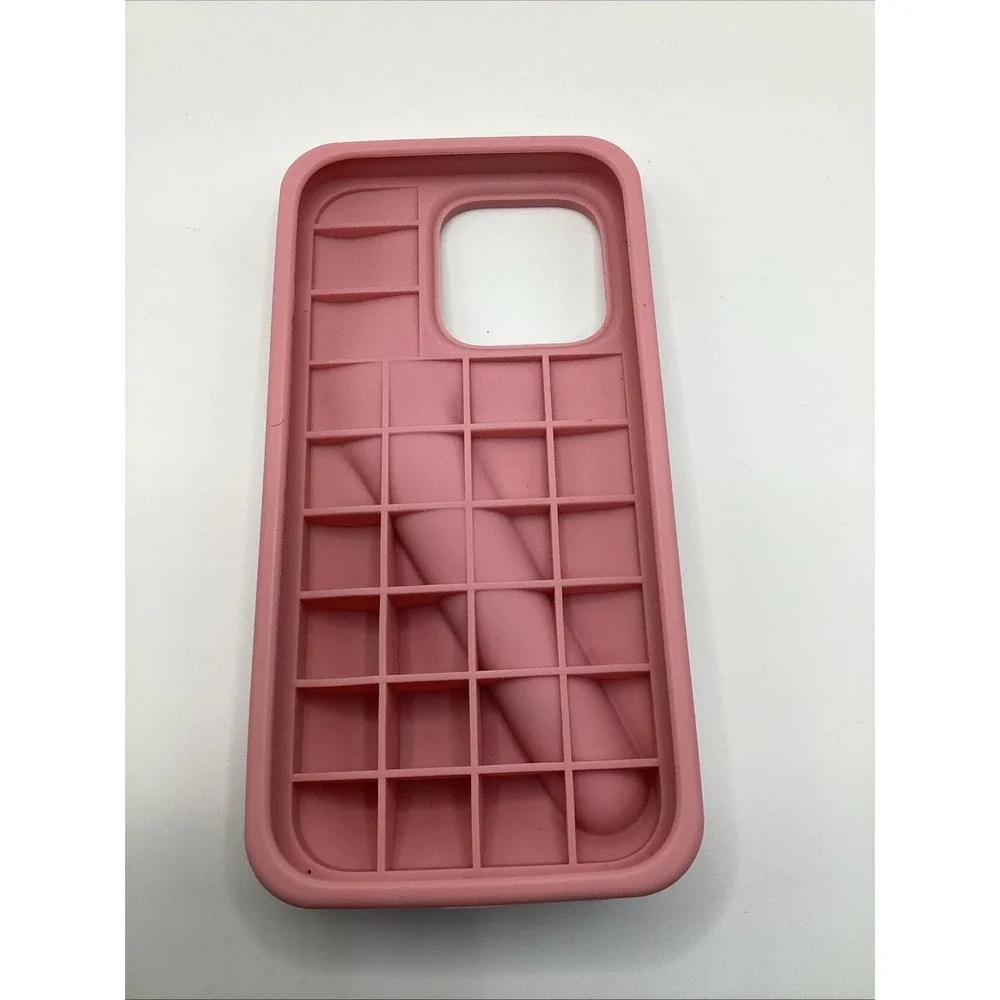 Rhode Apple Phone Case Pink Ribbon Size 14 Pro  Limited Edition Color*CASE ONLY*